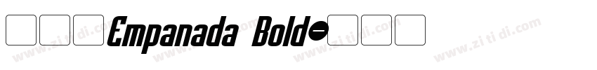 字体名Empanada Bold字体转换